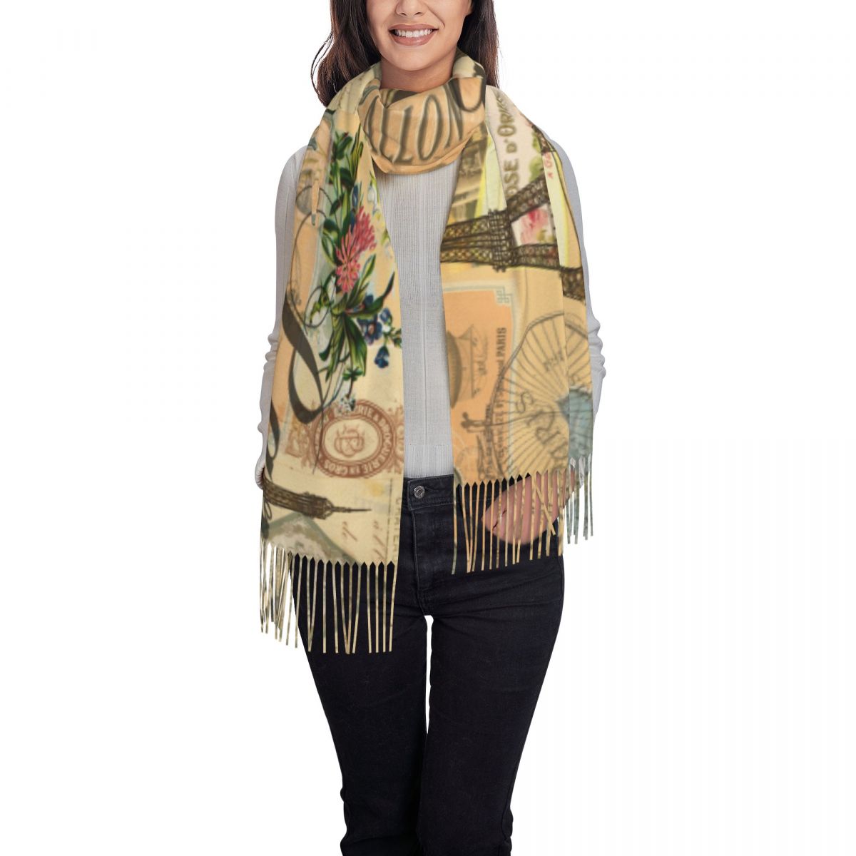 Shawl Wrap Women Winter Large  - Pashmina Wrap Large reseña y precio