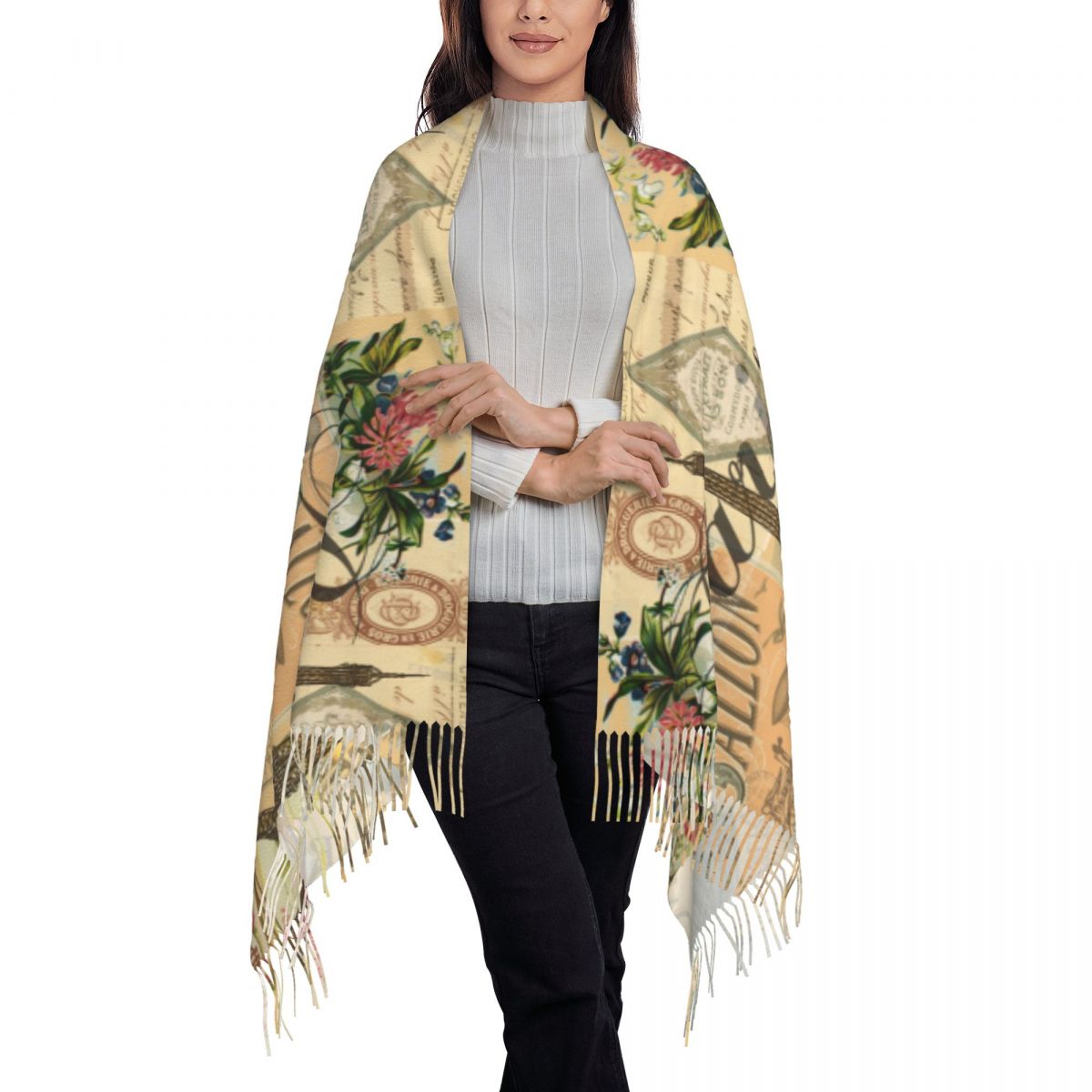 Shawl Wrap Women Winter Large  - Pashmina Wrap Large reseña y precio