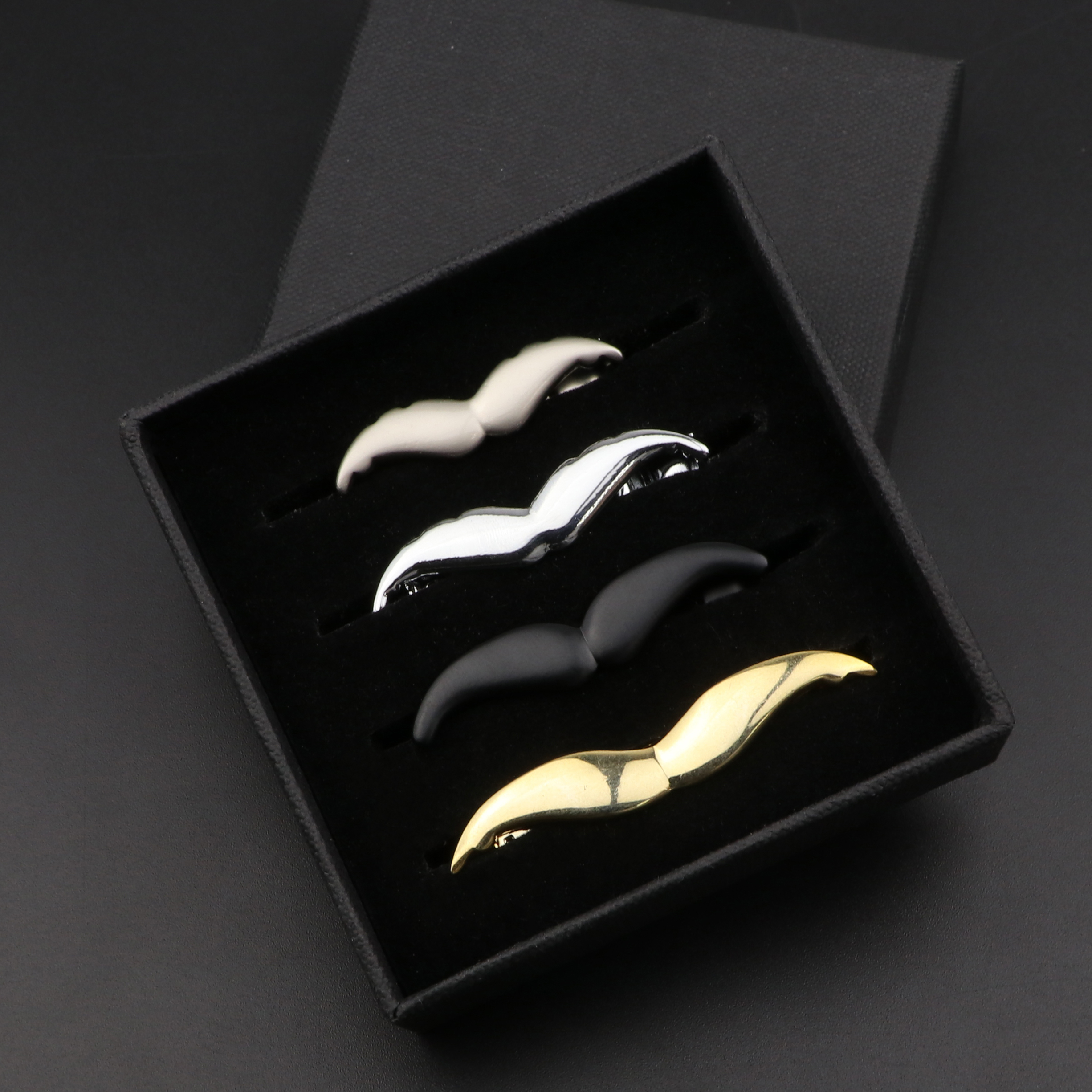 Fashion Metal Men Tie Clip Set - Tie Bar Set Gift reseña y precio