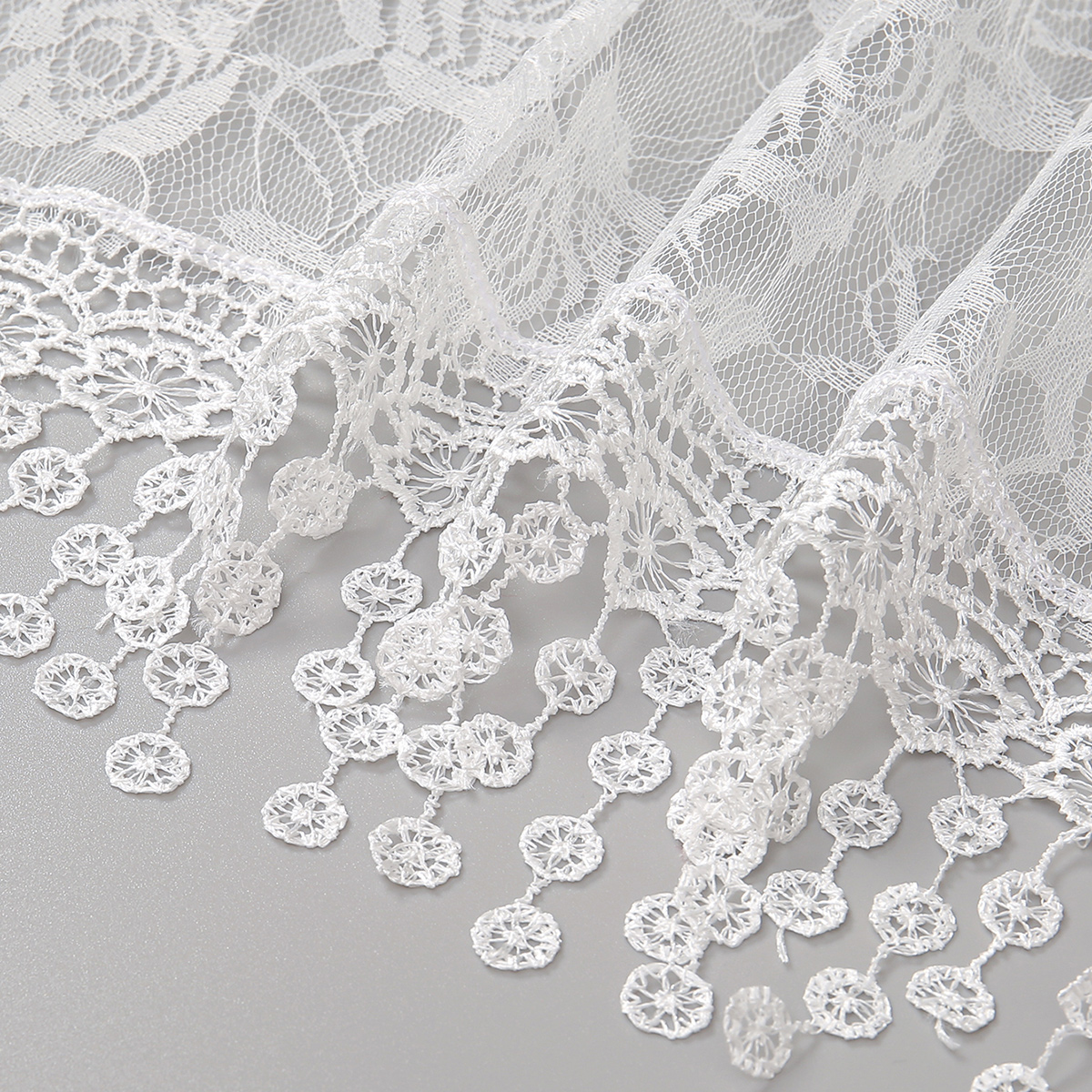 New Embroidery Lace Scarf Shaw - Stole Wedding Shawl reseña y precio