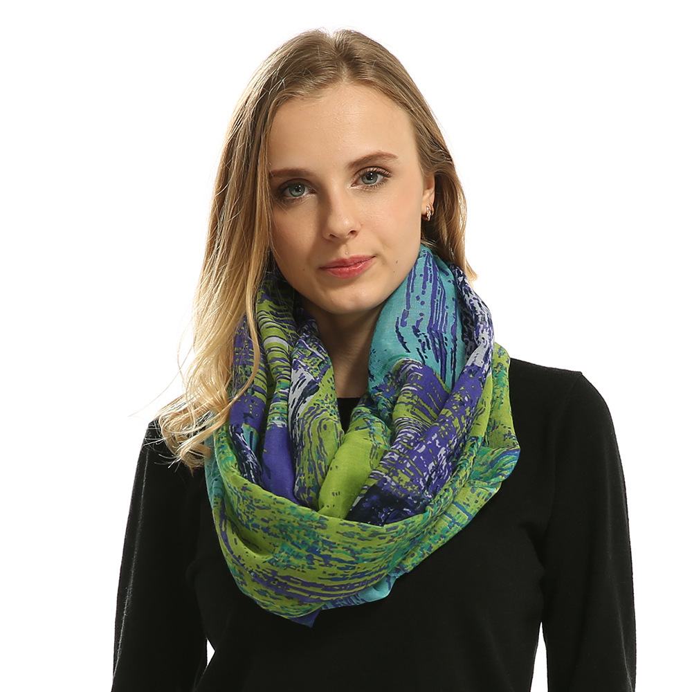 Fashion Women Soft Viscose Pri - Infinity Scarf Knit reseña y precio