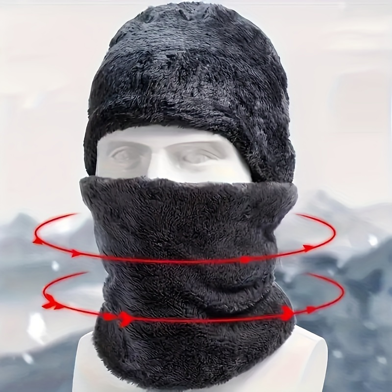 Men's winter hat, outdoor wint - Muffler Men Wool reseña y precio