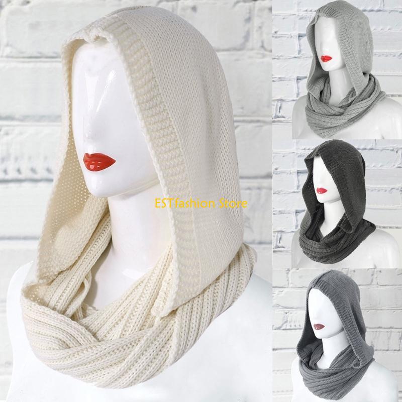Y5GC Women Rib Knit for Infini - Infinity Scarf Knit reseña y precio