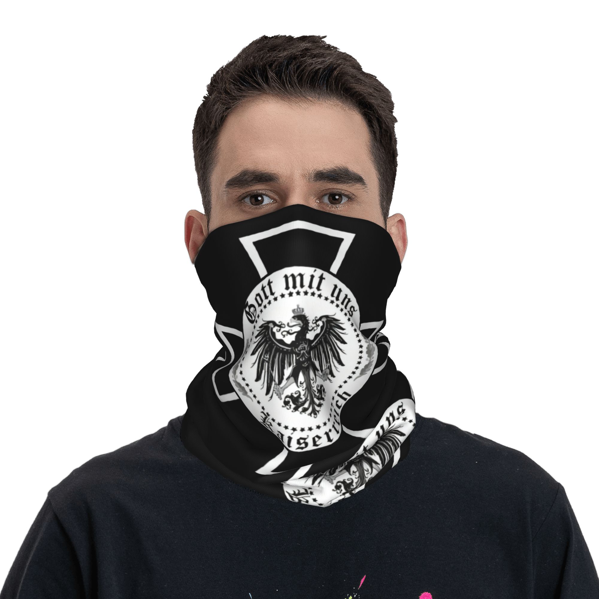Custom German Empire Eagle Cro - Neck Warmer Tube reseña y precio