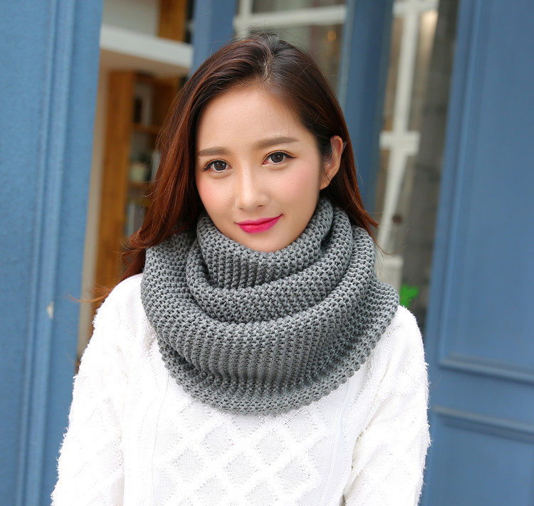 Winter Scarf Women Infinity Kn - Infinity Scarf Knit reseña y precio