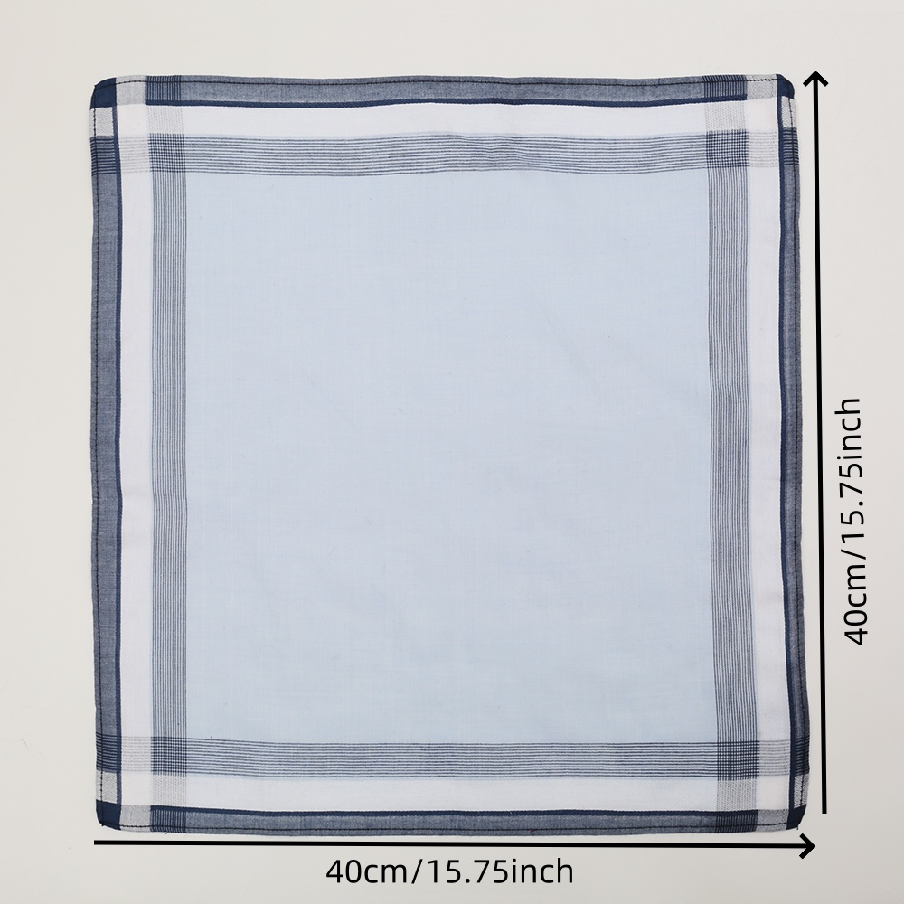 Men's Pure Cotton Yarn-Dyed Ha - Handkerchief Cotton Men reseña y precio