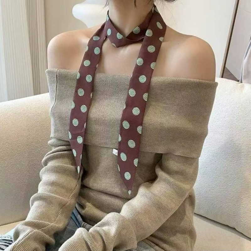 Polka Dot and Striped Print Sc - Silk Tie Striped reseña y precio