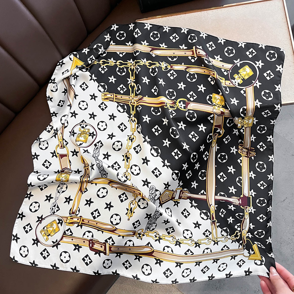 New Hot Sale Fashion 90X90cm P - Ascot Neck Scarf reseña y precio