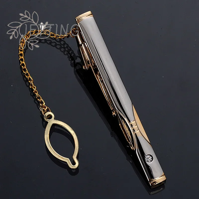 Hot Metal Simple Necktie Buckl - Tie Clip Silver reseña y precio