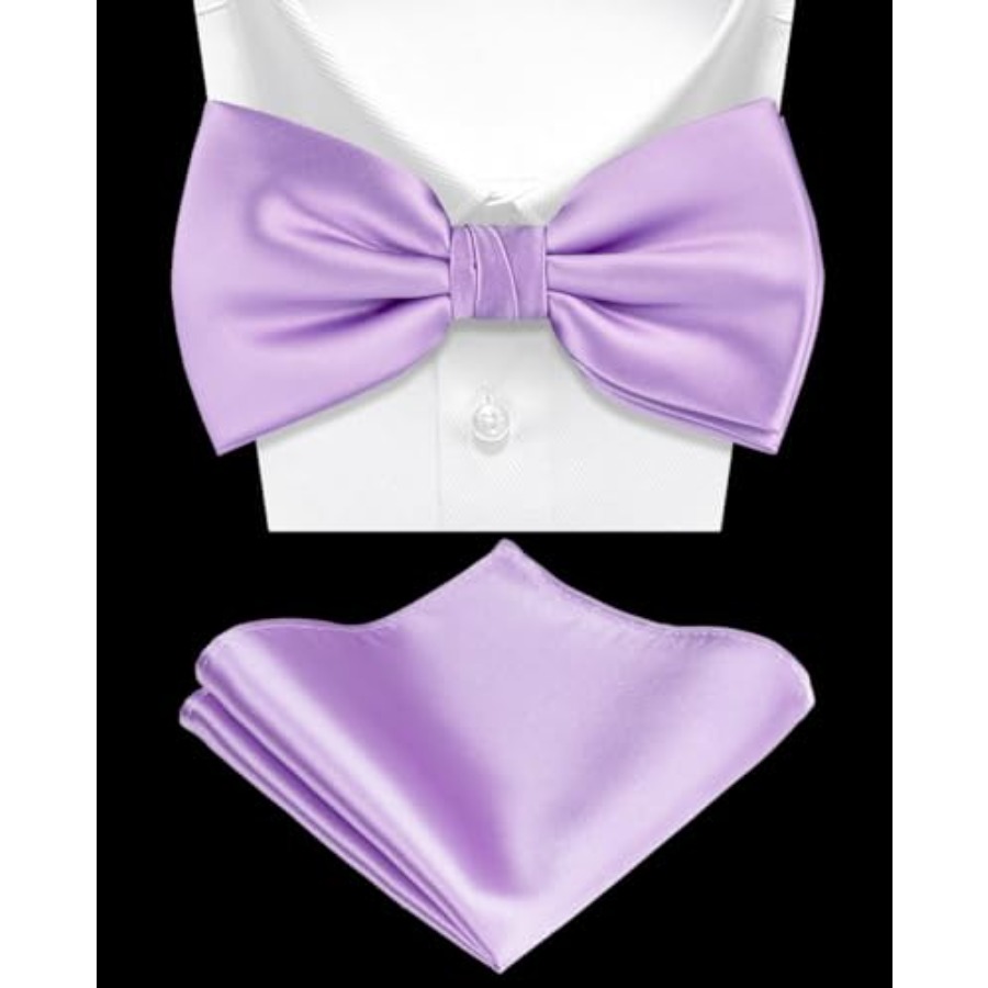Solid Color Pre-tied Bow Tie a - Bow Tie Pre Tied reseña y precio