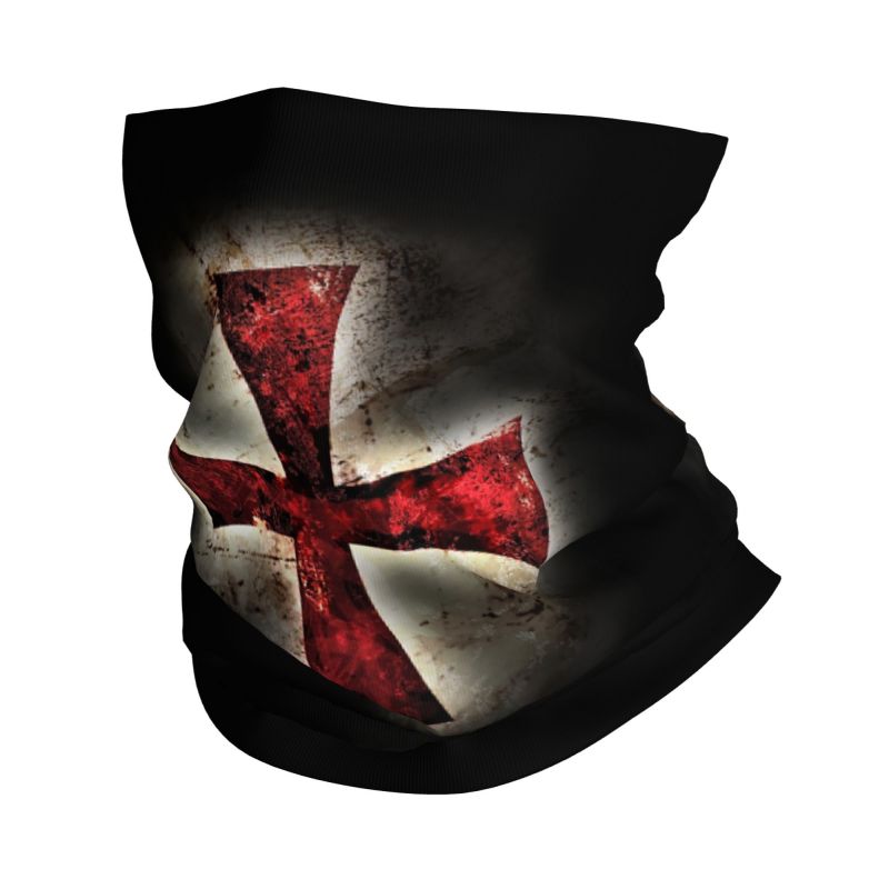 Custom Knights Templar Flag Ba - Neck Warmer Tube reseña y precio